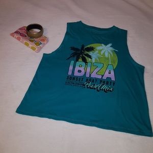 🖤 Ibiza Muscle crop top 🖤